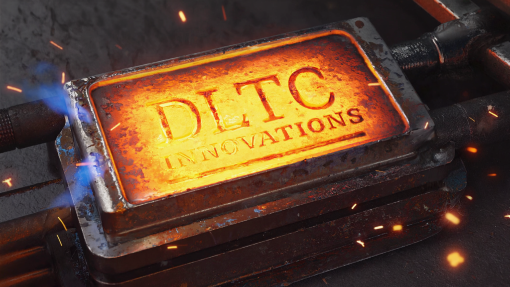 DLTC Branding Services Branding Iron graphic
